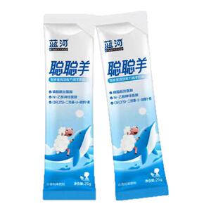 0元试喝】蓝河聪聪羊智多星配方奶粉25g*2条尝鲜装3岁以上