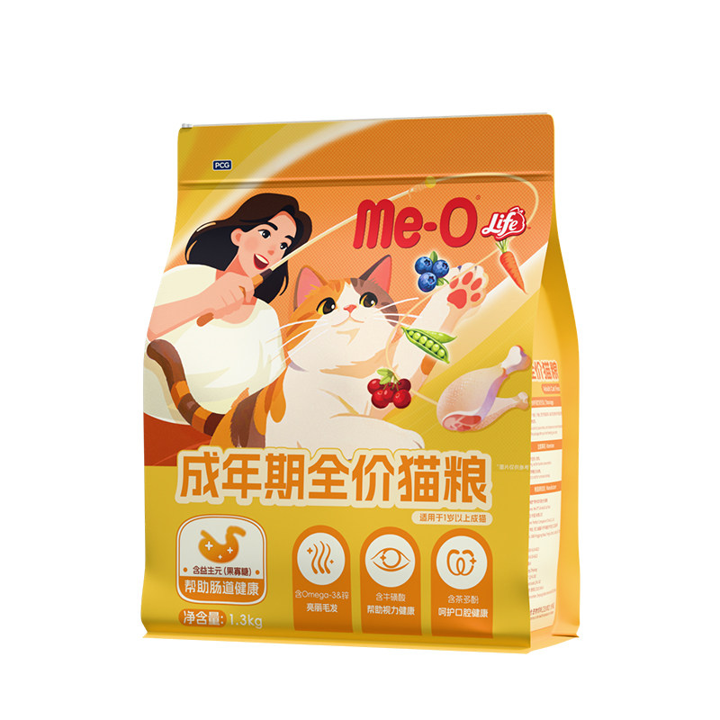咪欧成猫全价高蛋白肠胃健康猫粮