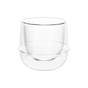 dirty咖啡杯双层隔热高硼硅玻璃冰美式澳白杯摩卡拿铁透明水杯子