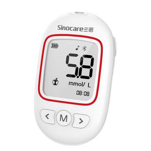 三诺优稳血糖测试仪家用高精准测的仪器糖尿病血糖仪试纸老人可用