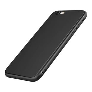 适用苹果6手机壳简约防摔硅胶iphone6splus手机套超薄纯色外壳6plus保护套全包黑色ipone6/s边框磨砂肤感新款