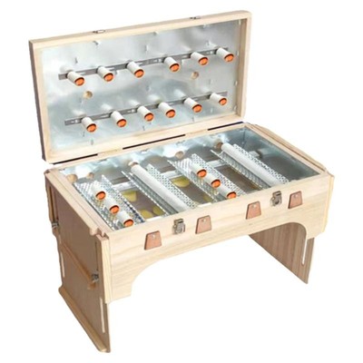 大面艾灸盒木制通用全身熏蒸器具