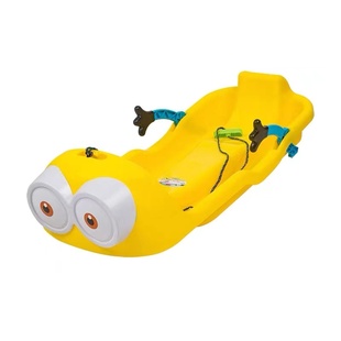 儿童加厚滑雪板耐磨小孩成人双人 爬犁滑草板户外滑沙板单板雪橇