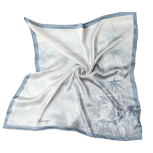 绣娘丝绸真丝丝巾高级感100%桑蚕丝方巾披肩外搭妈妈女友生日礼物