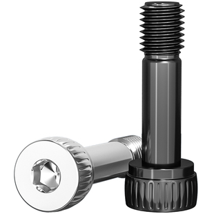 304不锈钢/12.9级半螺纹内六角螺丝航模轴套模型半牙光杆塞打螺钉