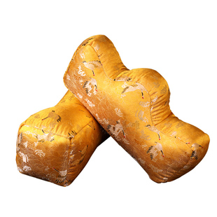 善唯高档驾鹤金色寿枕殡葬用品寿衣老人配件全套枕头男女通用