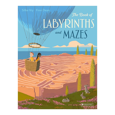 【现货】一本关于多样迷宫之书The Book of Labyrinths and Mazes 6岁以上益智玩乐趣味迷宫书 英文原版 迷路园书籍进口