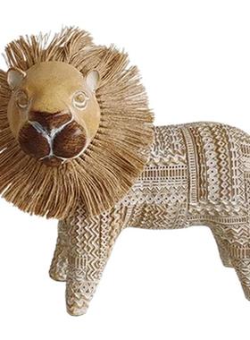 小费尔狮北欧开运礼品动物摆件