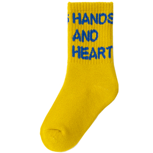 儿童袜子秋冬纯棉加厚加绒保暖毛圈袜男女童中高筒冬天宝宝毛巾袜