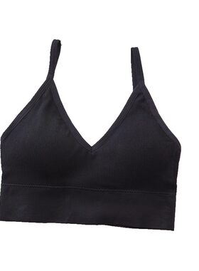 美背大U露背吊带背心女短款