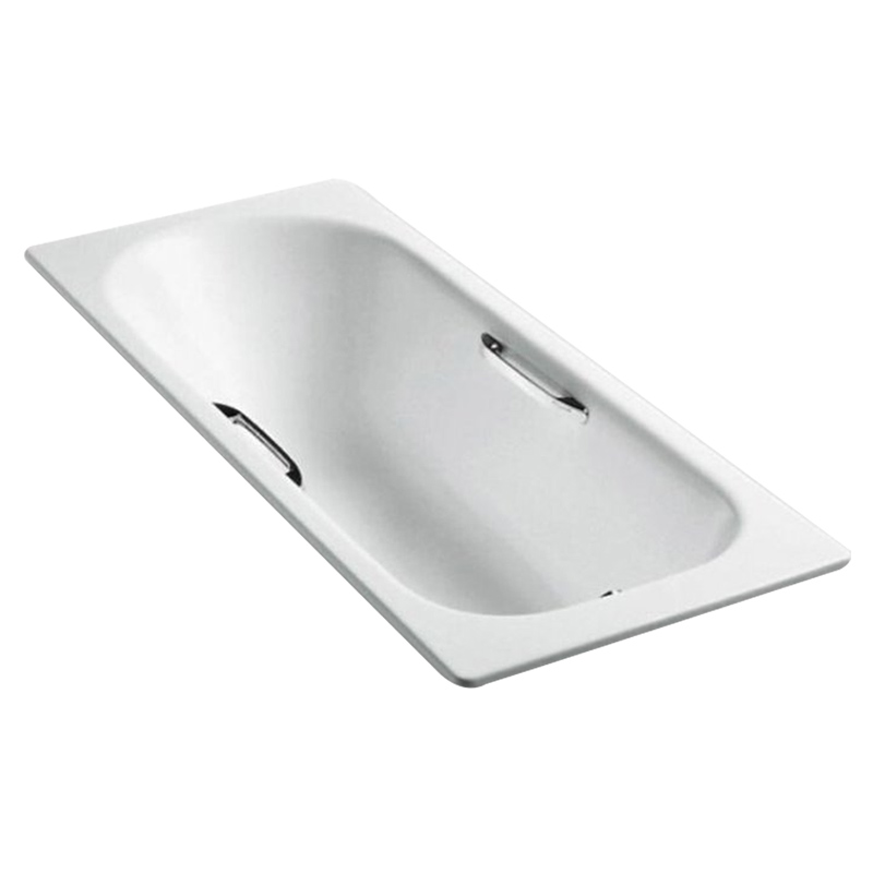 科勒浴缸铸铁齐悦1.5m1.6M1.7米嵌入式家用小户型浴缸K-28108T