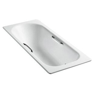 科勒浴缸铸铁齐悦1.5m1.6M1.7米嵌入式家用小户型浴缸K-28108T