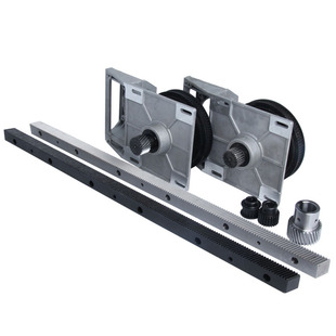 雕刻机齿条齿轮盒变速盒 雕刻机齿轮同步轮支撑座 1.25模1.5模2模