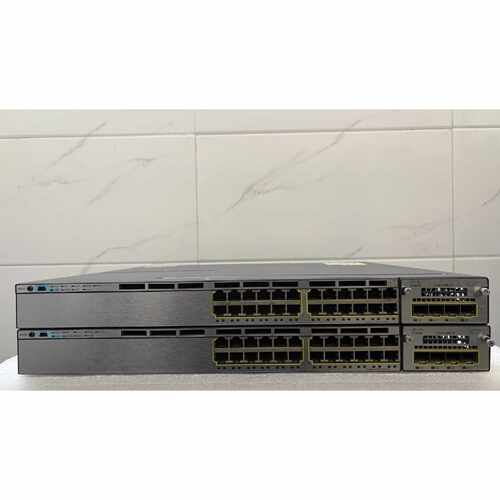 议价WSC3750X24TS全千兆以太网交换机24口可维修