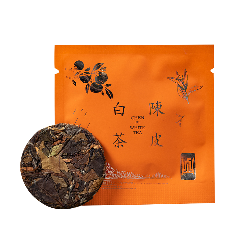 鼎貞號2012年陳皮老白茶新會特產(chǎn)福鼎老白茶點(diǎn)頭鎮(zhèn)老貢眉一斤棗香