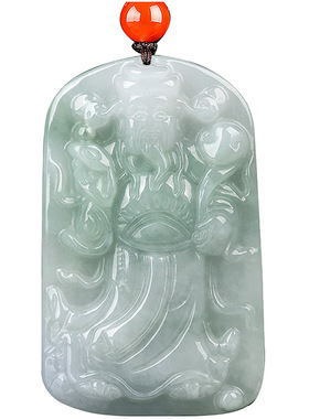 天然缅甸a货翡翠冰种玉佩吊坠