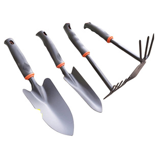 铲子种花小种菜挖土赶海工具园艺锄头耙子小铁铲铁锹三件套小种植