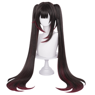 三分妄想崩坏星穹铁道花火cos假发蓬松发量特调色虎口夹马尾配件