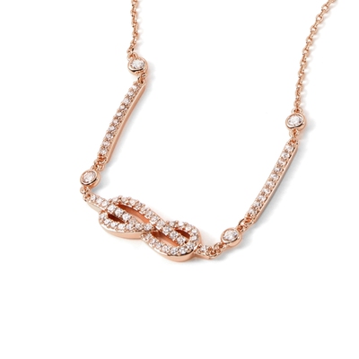 阿玛尼新品无穷符号项链