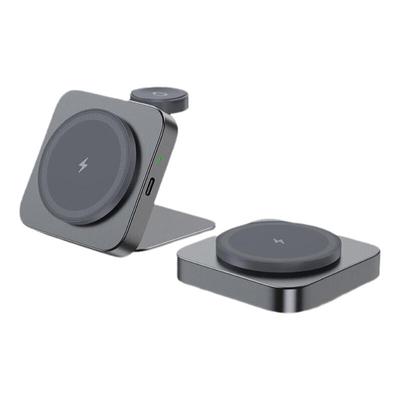 二合一无线充电器磁吸支架底座