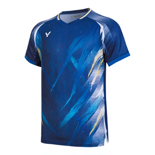 威克多VICTOR胜利T-60004羽毛球服短袖速干李梓嘉大赛服60005无袖