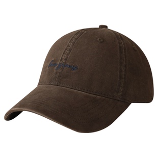 韩版简约不挑人棒球帽女百搭咖啡色软顶遮阳帽子加宽帽檐鸭舌帽男