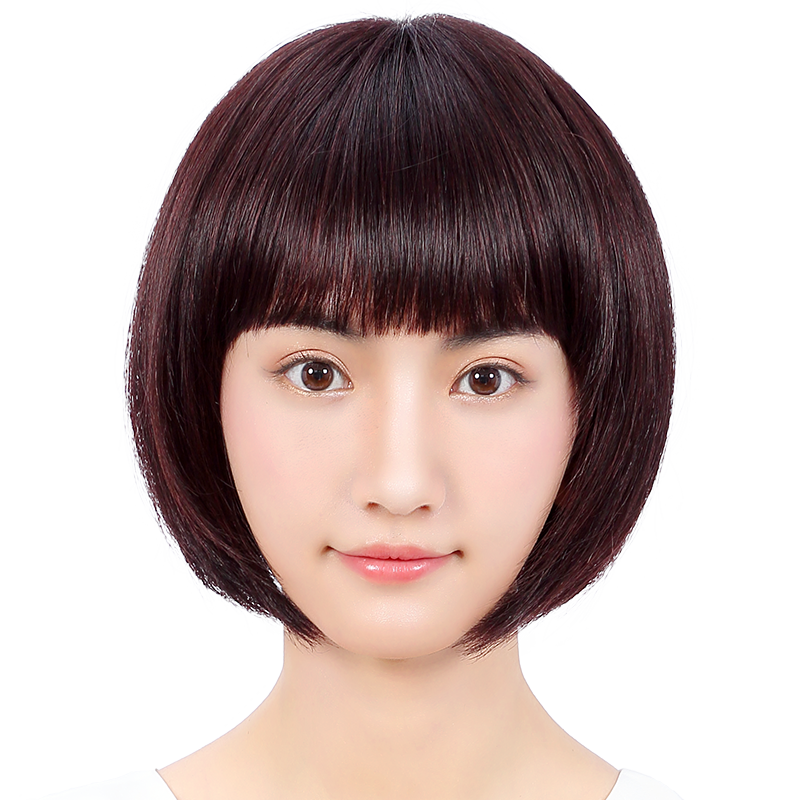 全真自然风波波头假发女短发