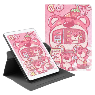 苹果ipad10保护套10.9英寸适用A2696平板ipadair5保护壳旋转横竖屏8/7油画卡通9th全包儿童防摔10.2皮套pro11