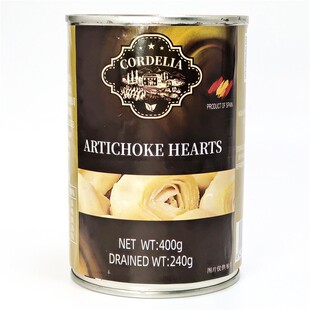 400g西班牙卡利亚朝鲜蓟洋蓟心罐头CARFRUIT ARTICHOKE HEARTS