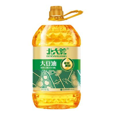 【26年3月5日到期】北大荒一级大豆油5升非转基因大豆油色拉油