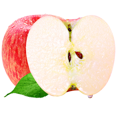 新鲜洛川苹果酥脆爽口！