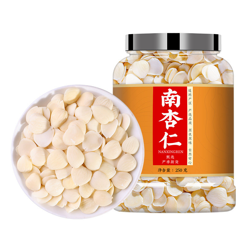 南杏仁官方旗舰店中药材正品