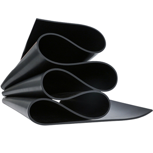 黑色绝缘橡胶垫加厚工业橡胶板耐油耐磨防滑减震胶皮定制橡胶垫片