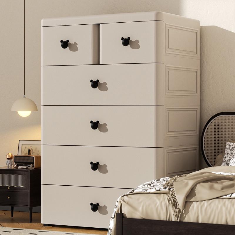 70宽加厚抽屉式收纳柜子宝宝衣柜婴儿童置物五斗柜多层整理储物箱