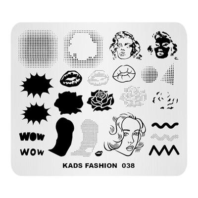 kads美甲印花板秒变大神