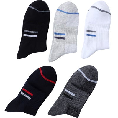 浪莎青少年纯棉高中生篮球袜子