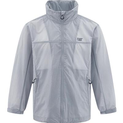 【山系防晒】CAT卡特25夏男女同款帽子可收纳变立领防泼溅防晒衣