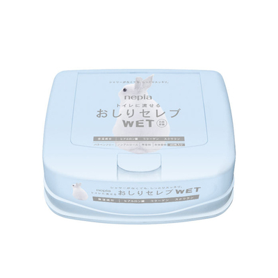 日本进口妮飘湿厕纸可冲马桶