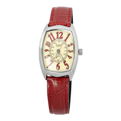 卡西欧简约休闲指针腕表