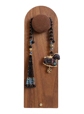 非遗宋锦双面福禄流苏压襟车挂