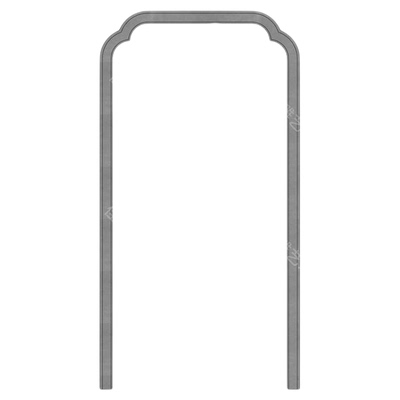 定制砖雕窗框门套新中式青砖梅花宫式堂子门园林海棠空窗小轩窗