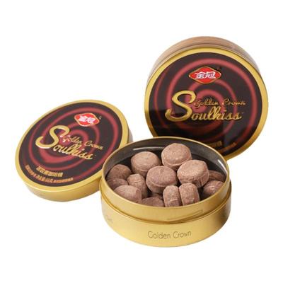 金冠冰吸黑咖啡糖-铁罐送礼佳选