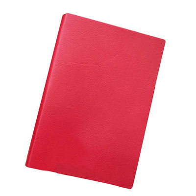 10mm宽行距软皮面商务笔记本B5