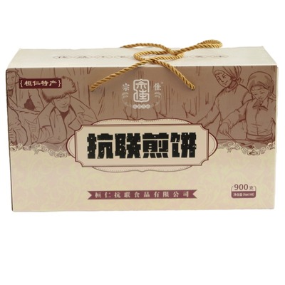 新款礼盒本溪桓仁宗佳牌抗联煎饼