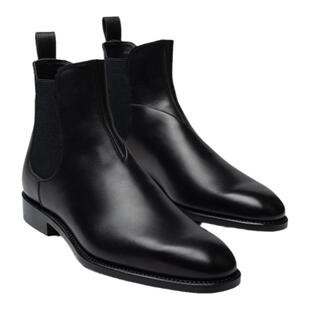 Mattina Liszt for LADIES 秋冬真皮固特异皮底缝线女鞋切尔西靴