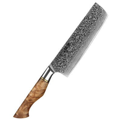 大马士革钢菜刀VG10刀西式厨刀