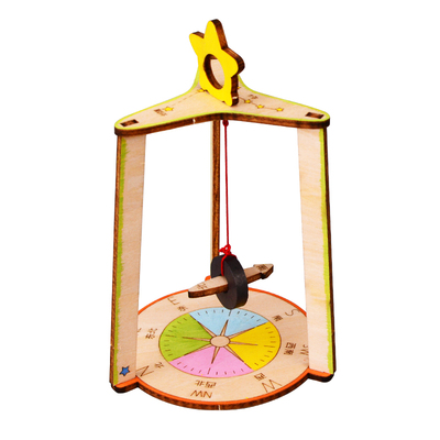 木质指南针科学小实验