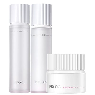 珀莱雅循环水乳套装护肤化妆品男