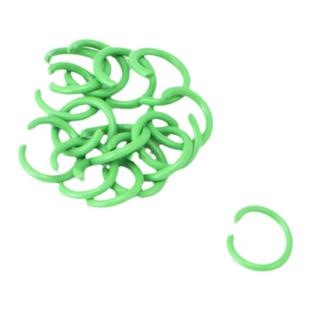 钥匙扣diy配件材料马卡龙彩色烤漆开口圈连接环龙虾扣饰品环配件