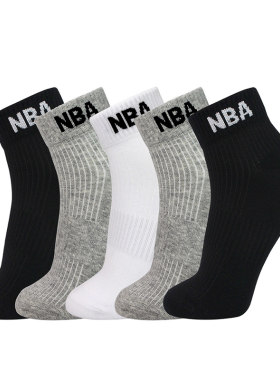 NBA男士短筒跑步休闲运动袜